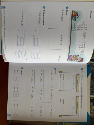 Libros para refuerzo de Matematicas