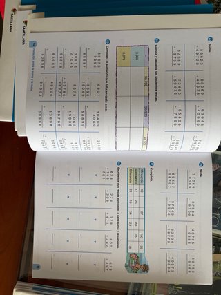 Libros para refuerzo de Matematicas