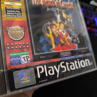 The Sword of Camelot PS1 PRECINTADO PAL ESP