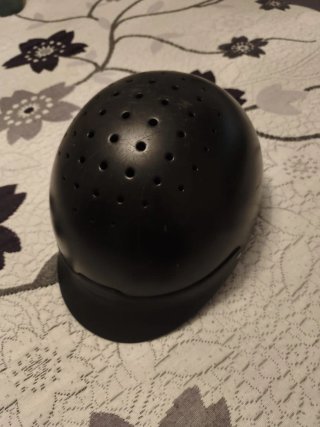 Casco de hípica negro