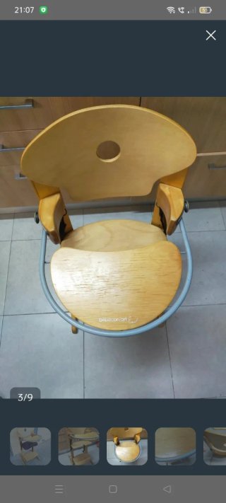 SE REGALA trona de madera