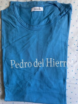 Camiseta Pedro del Hierro Azul talla L