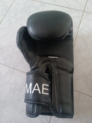 Guantes de boxeo Fujimae negros