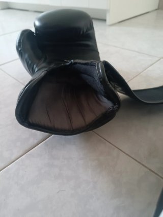Guantes de boxeo Fujimae negros