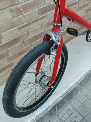 Bicicleta mini velo Buccaneer Roja