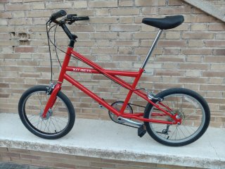Bicicleta mini velo Buccaneer Roja
