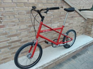 Bicicleta mini velo Buccaneer Roja