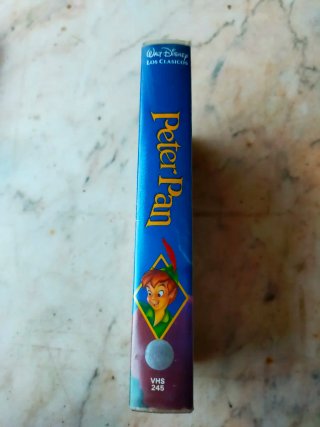 VHS Peter Pan - Los Clásicos Disney
