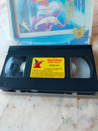 VHS Peter Pan - Los Clásicos Disney