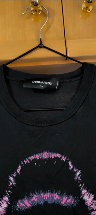 Camiseta DSQUARED2 Gorila XL hombre negra