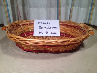 Cestini Vimini Set 3 pezzi (5€ Tutti)