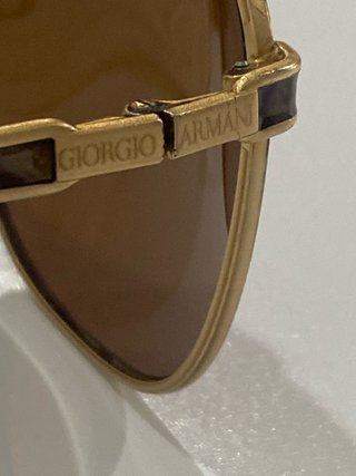 Gafas de sol Giorgio Armani doradas