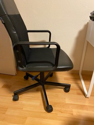 Silla de oficina Ikea Negra