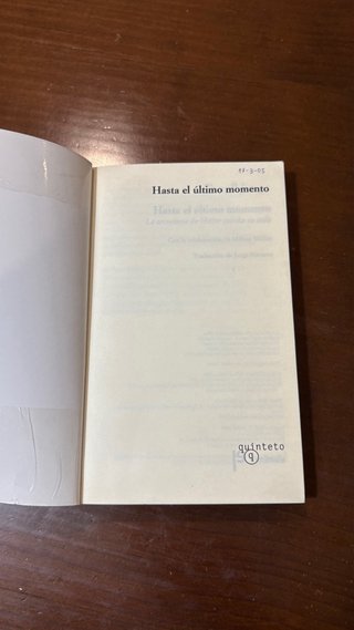Hasta el último momento la secretaria de Hitler...