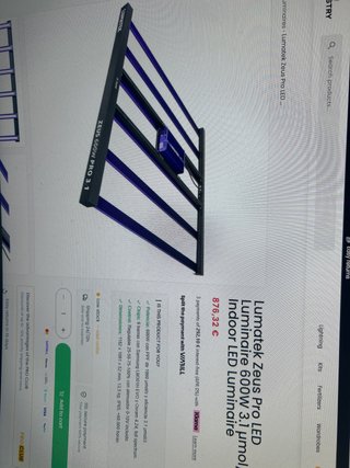 Foco Lumatek Zeus 600W Pro LED