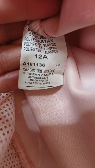 Vestido deportivo niña Talla 12