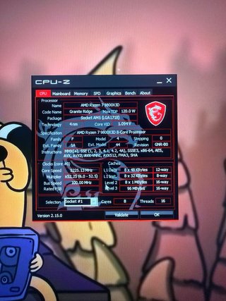 PC Gaming AMD Ryzen 7 9800X3D / RTX 5070 Ti