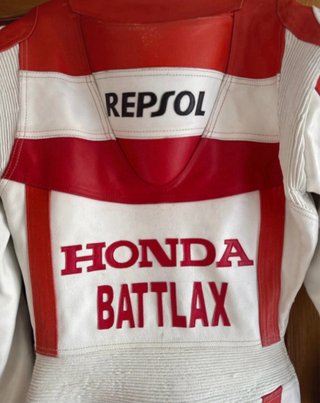 Mono Moto Honda Repsol Cuero Talla 46