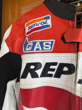 Mono Moto Honda Repsol Cuero Talla 46