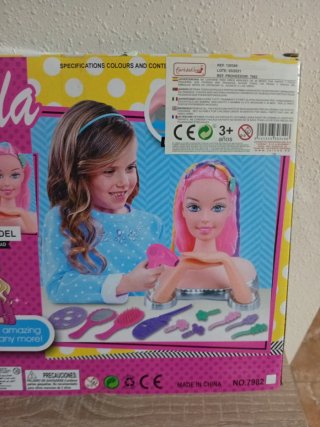 Muñeca Brenda Fashion Model Styling Head