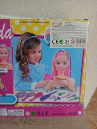 Muñeca Brenda Fashion Model Styling Head