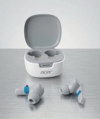 Auriculares Acer Gris y Blanco