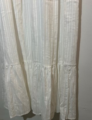 Vestido Verano Crochet Blanco Zara Talla L