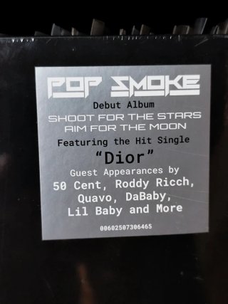 Vinilo Trap Pop Smoke - Shoot For The Stars Aim Fo