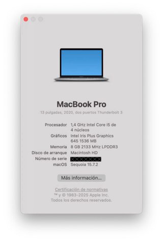 MacBook Pro Gris Espacial - Caja Original