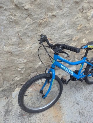 Bicicleta B-PRO niño azul 20