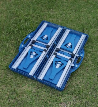 Mesa plegable con sillas camping playa