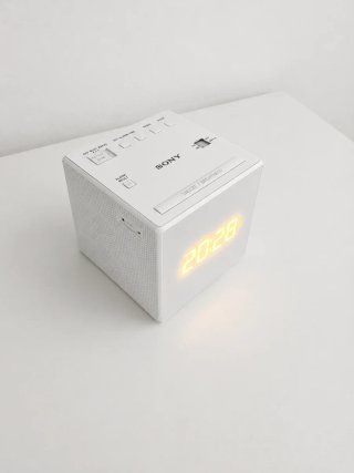 Radio Despertador Sony ICF-C1 Blanco