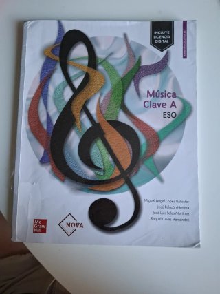 Libro Música Clave A 2º ESO