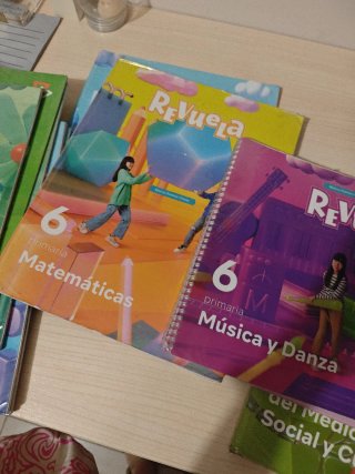 Pack libros 6 primaria revuela