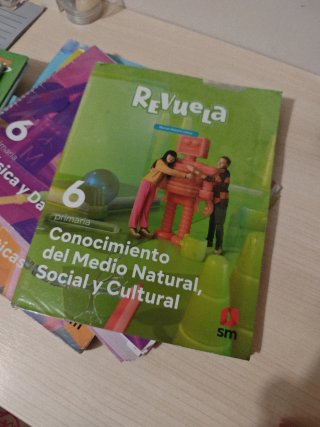 Pack libros 6 primaria revuela