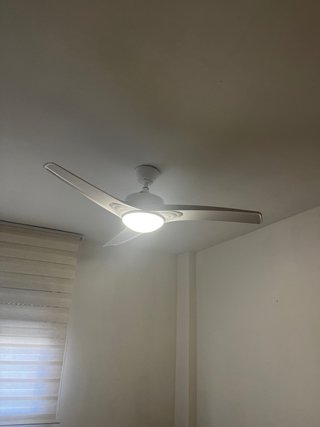 Ventilador de techo moderno blanco
