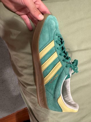 Adidas Gazelle Teal/Amarillo Talla [Talla]