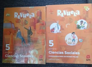 Lote de libros de texto 5° Primaria.