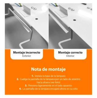 Lámpara de techo gris tela