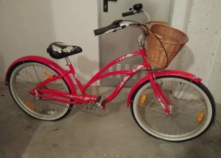 Bicicleta Electra Hawaii Cruiser Roja