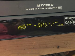 Reproductor VHS Samsung SV-601X 4 cabezales Hi-Fi