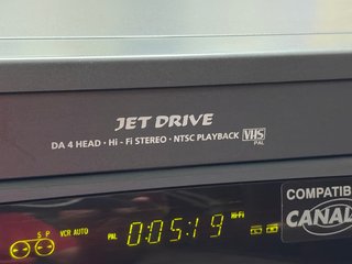 Reproductor VHS Samsung SV-601X 4 cabezales Hi-Fi