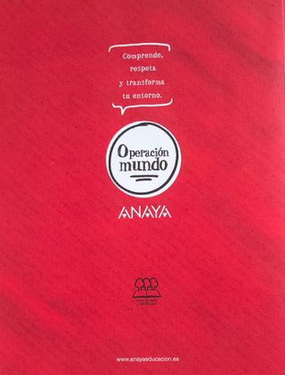 Libro Matemáticas 2ESO Anaya Operación Mundo
