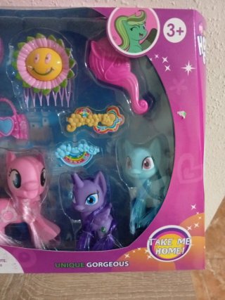 Juego de 4 caballos Happy Horse