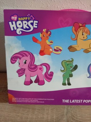 Juego de 4 caballos Happy Horse