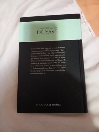 Libro "Los astronautas de Javé" de J.J.Benítez