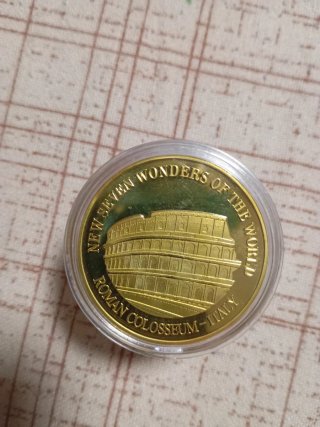 Monedas Nuevas 7 Maravillas del Mundo