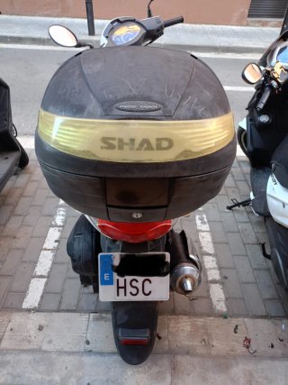 SYM HD EVO 125cc Blanca