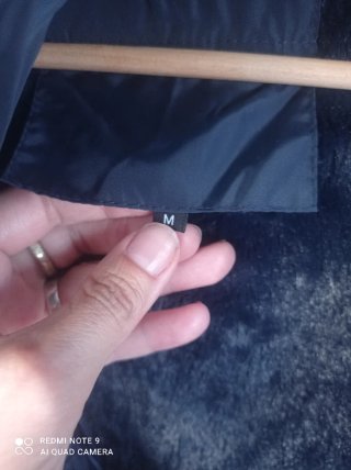 Chaqueta azul con bordados étnicos Talla M