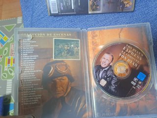Lote 7 Películas Bélicas DVD descatalogada